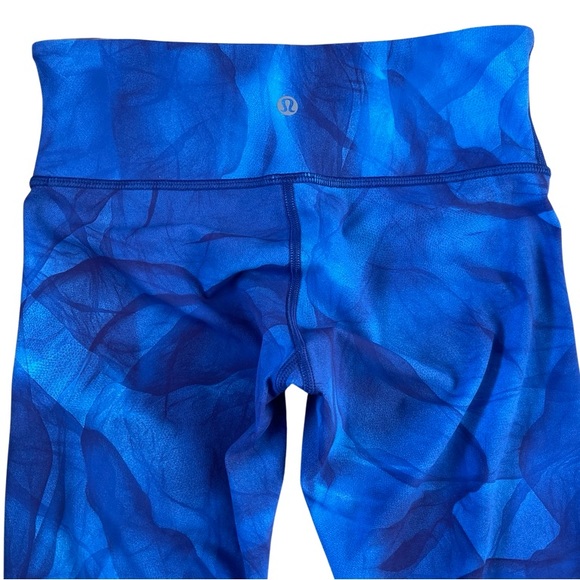 LULULEMON Wunder Under Pant III in Midnight Tulle Multi, Size 4 - Picture 6 of 9